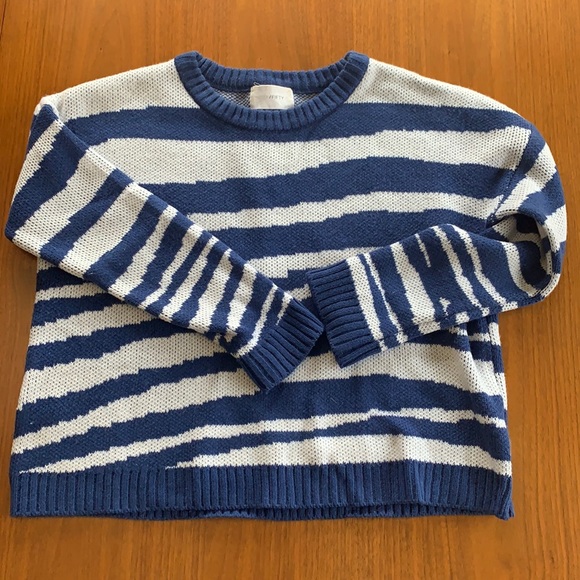 Six/Fifty Sweaters - Zebra boxy crew sweater